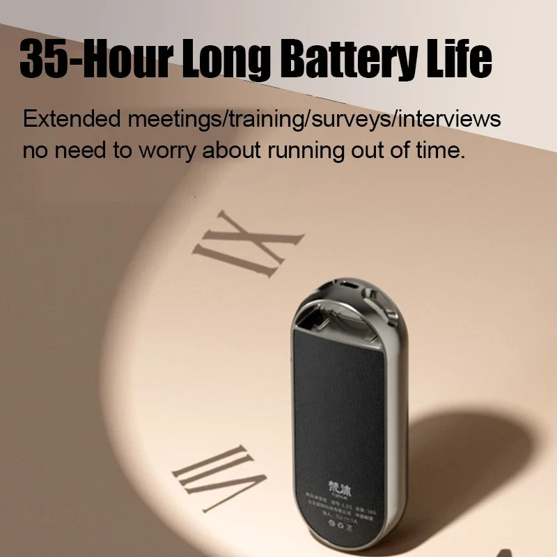 Mini Magnetic AI Voice Recorder