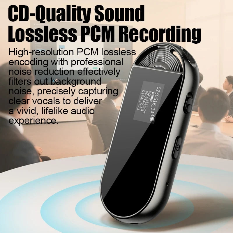 Mini Magnetic AI Voice Recorder