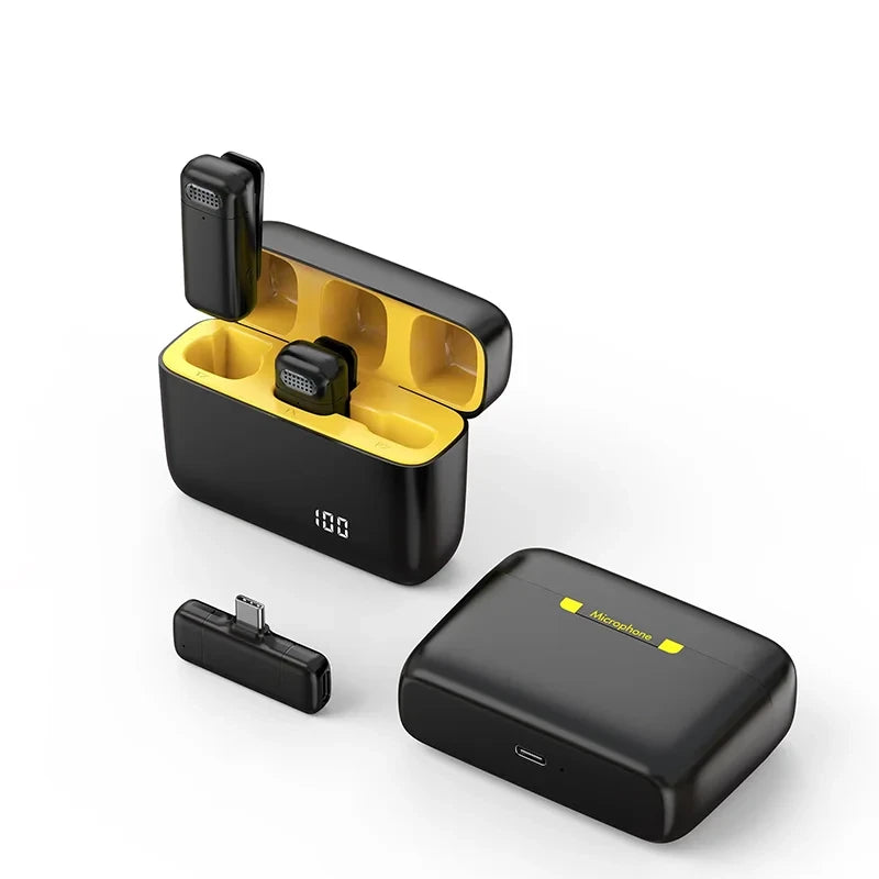 Wireless Windproof Lavalier Microphone