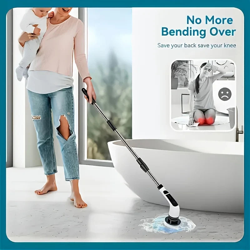 Multifunctional Handheld Electric Cleaning Brush