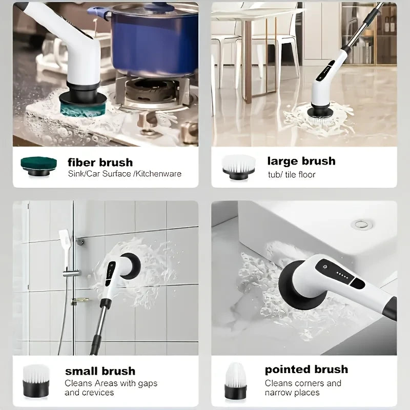 Multifunctional Handheld Electric Cleaning Brush