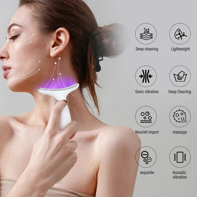 Light Therapy Face Neck Massager