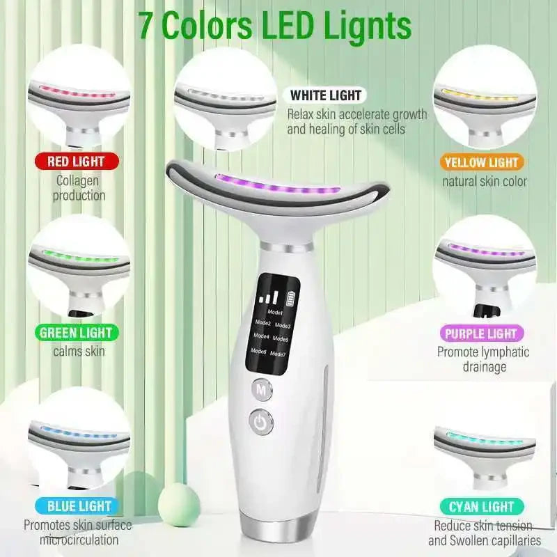 Light Therapy Face Neck Massager