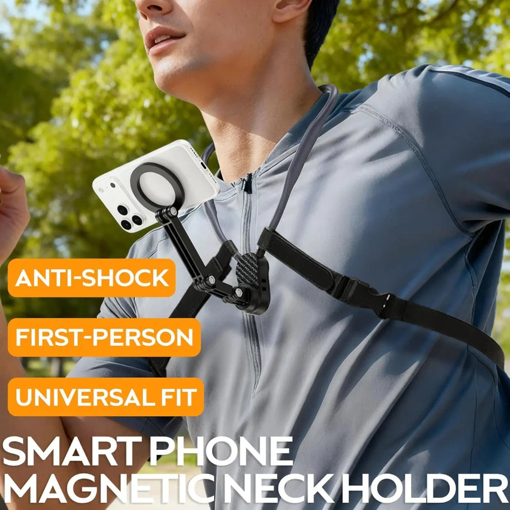 Magnetic Neck Phone Holder