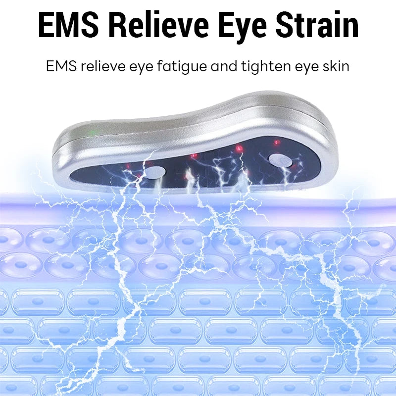 EMS Microcurrent Red Light Eye Massager