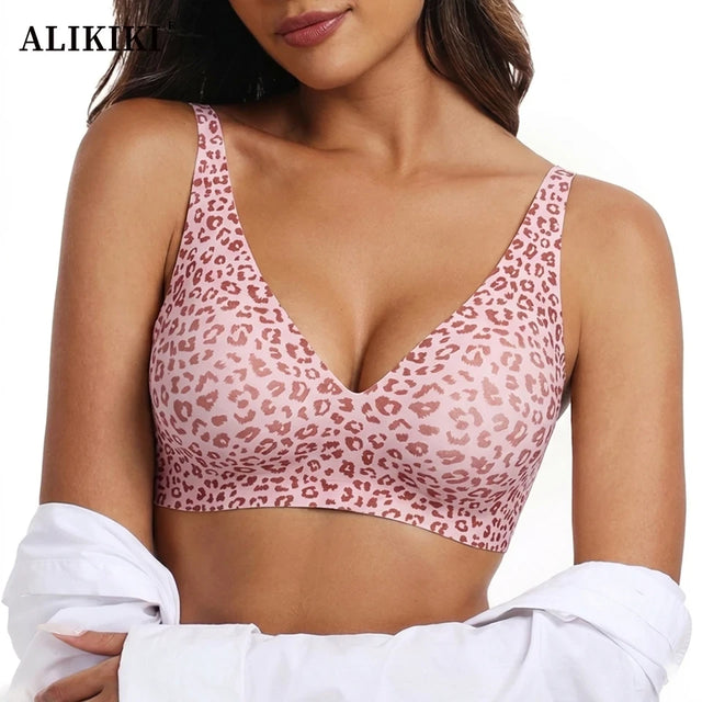 Seamless Wireless Plunge Bra