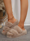Faux Fur Plush Slipper