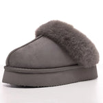 Plush Lined Fuzzy Slippers