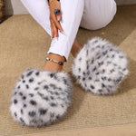 Faux Fur Indoor Fluffy Slippers