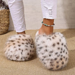 Faux Fur Indoor Fluffy Slippers
